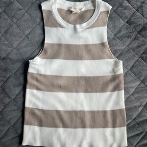 Striped tank top